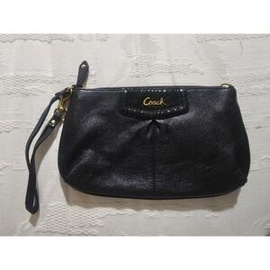 Vintage Black Coach Wristlet